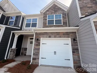 New construction Townhouse house 4327 Black Ct, Harrisburg, NC 28075 plan Ashland - image