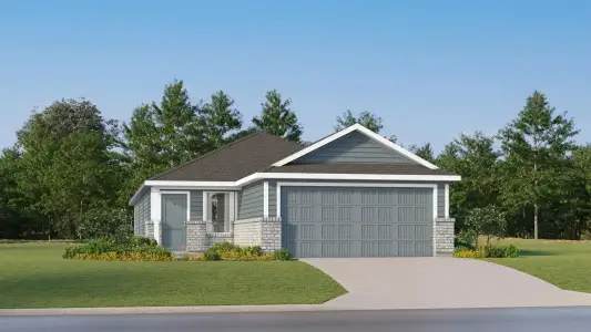 New construction Single-Family house 19612 Montgomery Rdg Wy, Montgomery, TX 77316 plan Sentosa - image