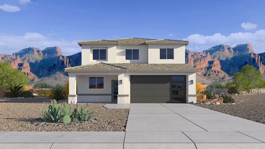 New construction Single-Family house 2535 Villa Linda Dr, Phoenix, AZ 85024 plan Crow - image
