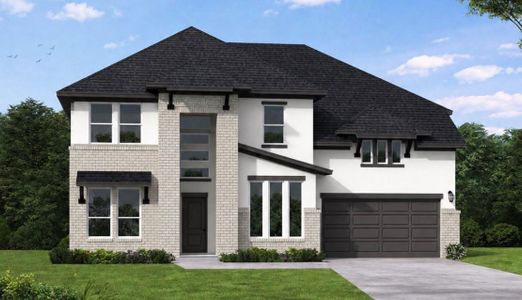 New construction Single-Family house 1703 Dumas St, Todd Mission, TX 77316 plan Briggs - image