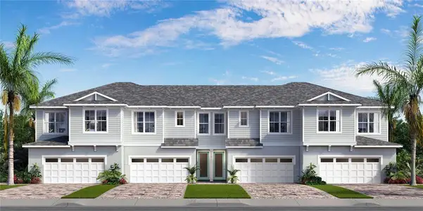New construction Townhouse house 31455 Spanish Mission Rd, San Antonio, FL 33576 plan Aruba - image
