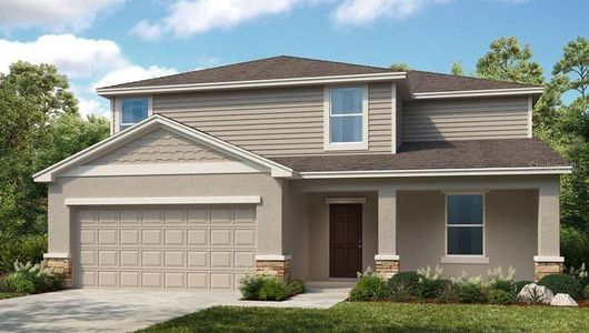 New construction Single-Family house 2618 Fernleaf Street, Auburndale, FL 33823 Azalea- photo 0