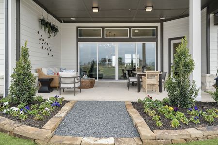 New construction Single-Family house 2005 Whispering Oaks Ln, Waller, TX 77484 plan The Magellan - image