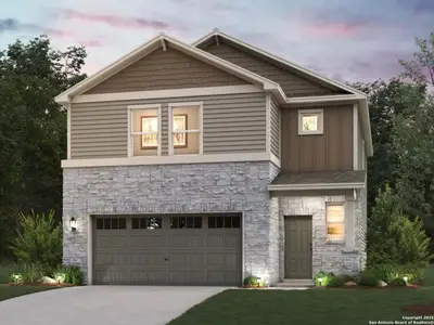 New construction Single-Family house 6523 Bufflehead Bnd, Leon Valley, TX 78240 plan Harper - 1952 - image