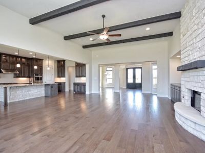New construction Single-Family house 209 Bold Sundown, Liberty Hill, TX 78642 plan Sausalito II - image 8