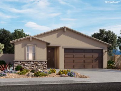 New construction Single-Family house 9145 N 173Rd Lane, Waddell, AZ 85355 Leslie- photo 0