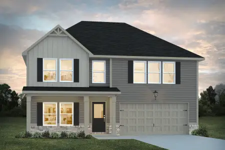 New construction Single-Family house 133 Percheron Rd, Hogansville, GA 30230 plan Jodeco Front Porch - image