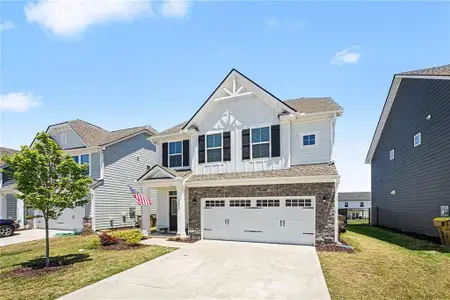 New construction Single-Family house 587 Gunter Dr, Hoschton, GA 30548 - image