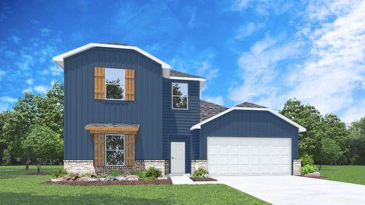 New construction Single-Family house 15779 Garden Ridge Dr, Montgomery, TX 77316 plan Midland - image