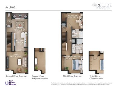 New construction Townhouse house 888 S Valentia St, Unit 11-102, Denver, CO 80247 A Plan- photo 5 5