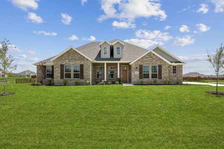 New construction Single-Family house 120 Rancher Trl, Waxahachie, TX 75165 plan Belmont - image
