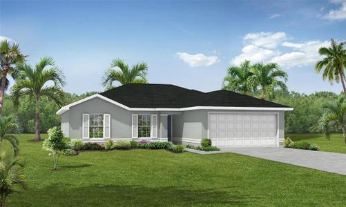 New construction Single-Family house 53 Pine Crest Ln, Palm Coast, FL 32164 plan Graham - image