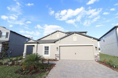 New construction Single-Family house 12458 Hilltop Farms Drive, Dade City, FL 33525 Providence- photo 0