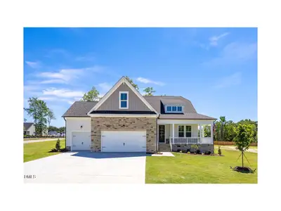 New construction Single-Family house 111 Crop Rd, Angier, NC 27501 plan The Cypress B II - image