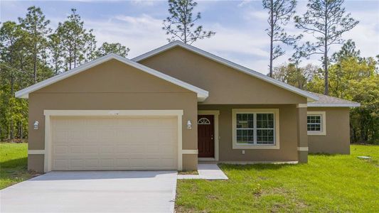 New construction Single-Family house 8855 N Travis Drive, Citrus Springs, FL 34434 - photo 0