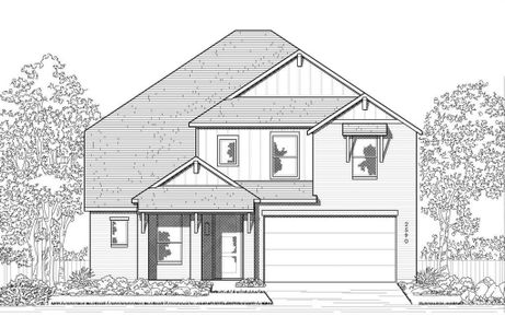 New construction Single-Family house 2129 Nerello Way, McLendon-Chisholm, TX 75032 Botero Plan- photo 0