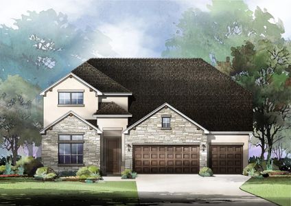 New construction Single-Family house 112 Lake Como Pt, New Braunfels, TX 78130 plan Stoddert - image