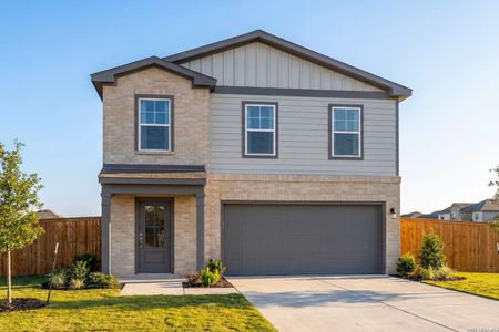 New construction Single-Family house 4903 Mala Vida, San Antonio, TX 78222 plan The Trinity D - image