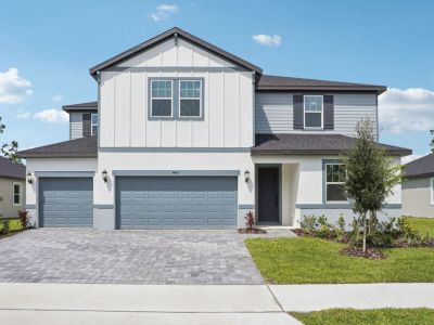 New construction Single-Family house 445 Brookhaven Tr, Ormond Beach, FL 32174 plan Zircon - image