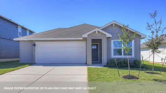 New construction Single-Family house 321 Yellowstone Dr, Kyle, TX 78640 plan The Gaven - image