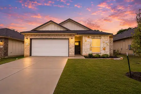 New construction Single-Family house 5054 Lassen Ln, Belton, TX 76513 plan Coda - image