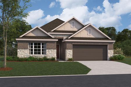 New construction Single-Family house 3609 Moraine Lake Drive, Texas City, TX 77510 Pizarro- photo 0