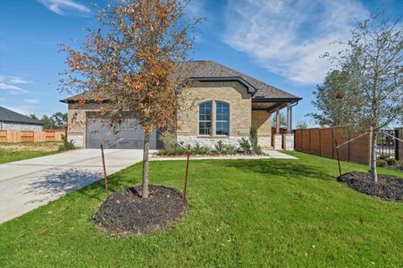 New construction Single-Family house 5802 Caracara, Manvel, TX 77578 Verona- photo 0