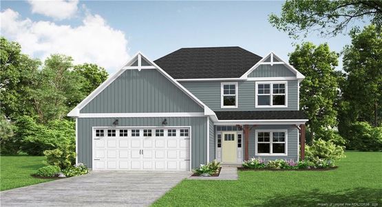 New construction Single-Family house 320 Steelwood St, Raeford, NC 28376 - image