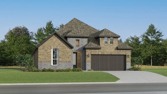 New construction Single-Family house 8925 San Carlos, Seguin, TX 78155 plan Niles - image