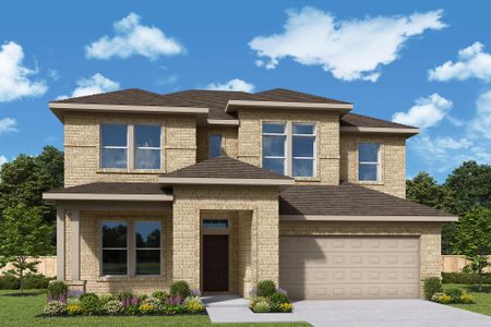 New construction Single-Family house 26540 Pioneer Pointe Ct, Montgomery, TX 77316 plan The Bluebonnet - image