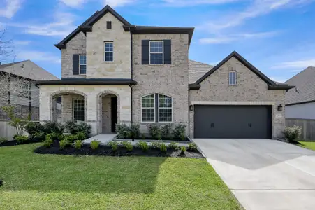 New construction Single-Family house 231 Painters Ridge Ct, Willis, TX 77318 plan The Hillmont - image