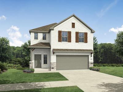 New construction Single-Family house 1216 Corsica Cliffs Dr, Huffman, TX 77336 plan Elm II - image