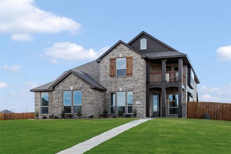 New construction Single-Family house 733 Serenity Ln, Red Oak, TX 75154 plan Magnolia II Side Entry - image