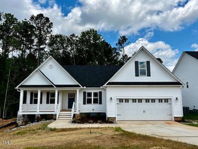 New construction Single-Family house 519 Little Rvier Drive, Zebulon, NC 27597 - photo 0