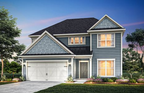 New construction Single-Family house 7010 Pine Top Ct, Flowery Branch, GA 30542 plan Continental - image