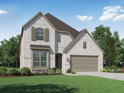 New construction Single-Family house 1709 Morning Mist Dr, Georgetown, TX 78628 plan Waverley - image