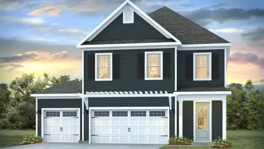 New construction Single-Family house 1221 Sandy Heights Lp, Navassa, NC 28451 plan Woodstock - image