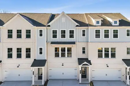 New construction Townhouse house 3076 Hudson Glen Wy, Dacula, GA 30019 - image
