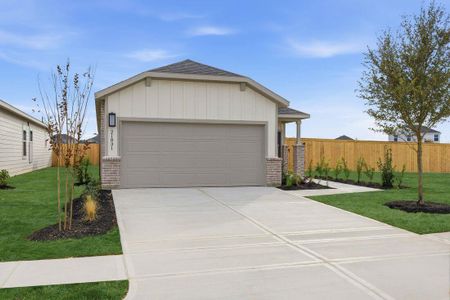 New construction Single-Family house 21831 Yellow Pineapple Ln, Cypress, TX 77433 plan Burton - image