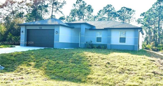 New construction Single-Family house 726 Giorgio Ave S, Lehigh Acres, FL 33974 - image