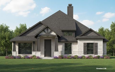 New construction Single-Family house 1868 Vista Wy, Waxahachie, TX 75165 plan Arnold - image
