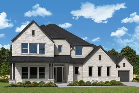 New construction Single-Family house 2825 Whalesong Wy, Leander, TX 78641 plan The Mozart - image
