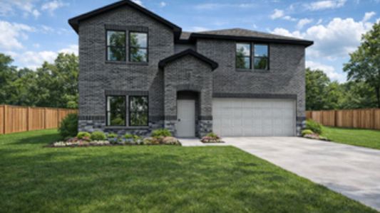 New construction Single-Family house 14953 Cherry Creek Dr, Magnolia, TX 77354 plan Quincy - image