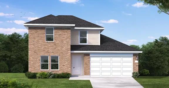 New construction Single-Family house 105 Short Toed, Cedar Creek, TX 78612 plan Martin - image