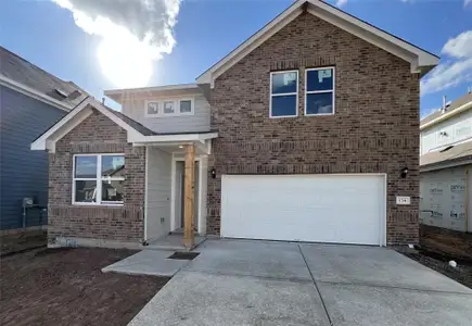 New construction Single-Family house 134 Prairie Falls Dr, Hutto, TX 78634 Cassidy- photo 1 1