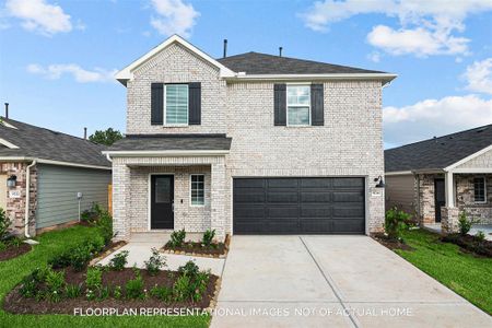 New construction Single-Family house 21682 Wave Hollow Drive, Cypress, TX 77433 Dogwood - Smart Series- photo 0