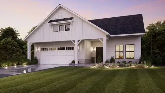 New construction Single-Family house 3525 Longstreet Church Rd, Alpharetta, GA 30004 plan Promenade - image
