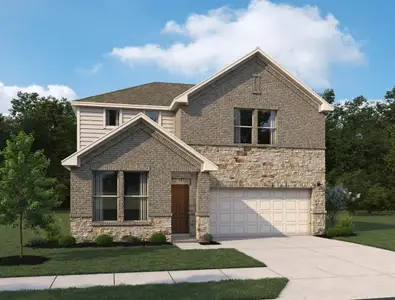 New construction Single-Family house 24440 N Blackwater Creek Trl, Magnolia, TX 77355 plan Austin - image