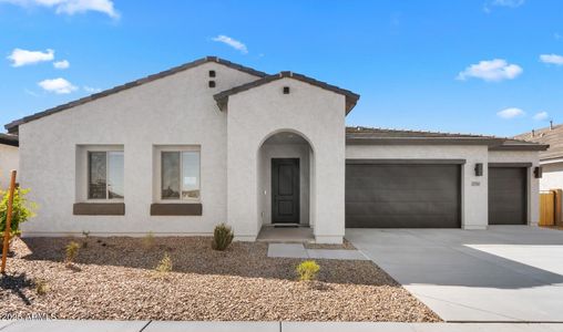 New construction Single-Family house 37765 W Santa Maria St, Maricopa, AZ 85138 Bisbee- photo 0