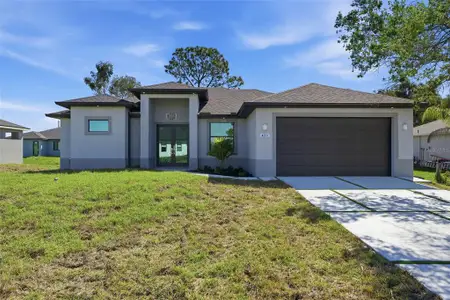New construction Single-Family house 431 Palmyra Ave, Lehigh Acres, FL 33974 - image
